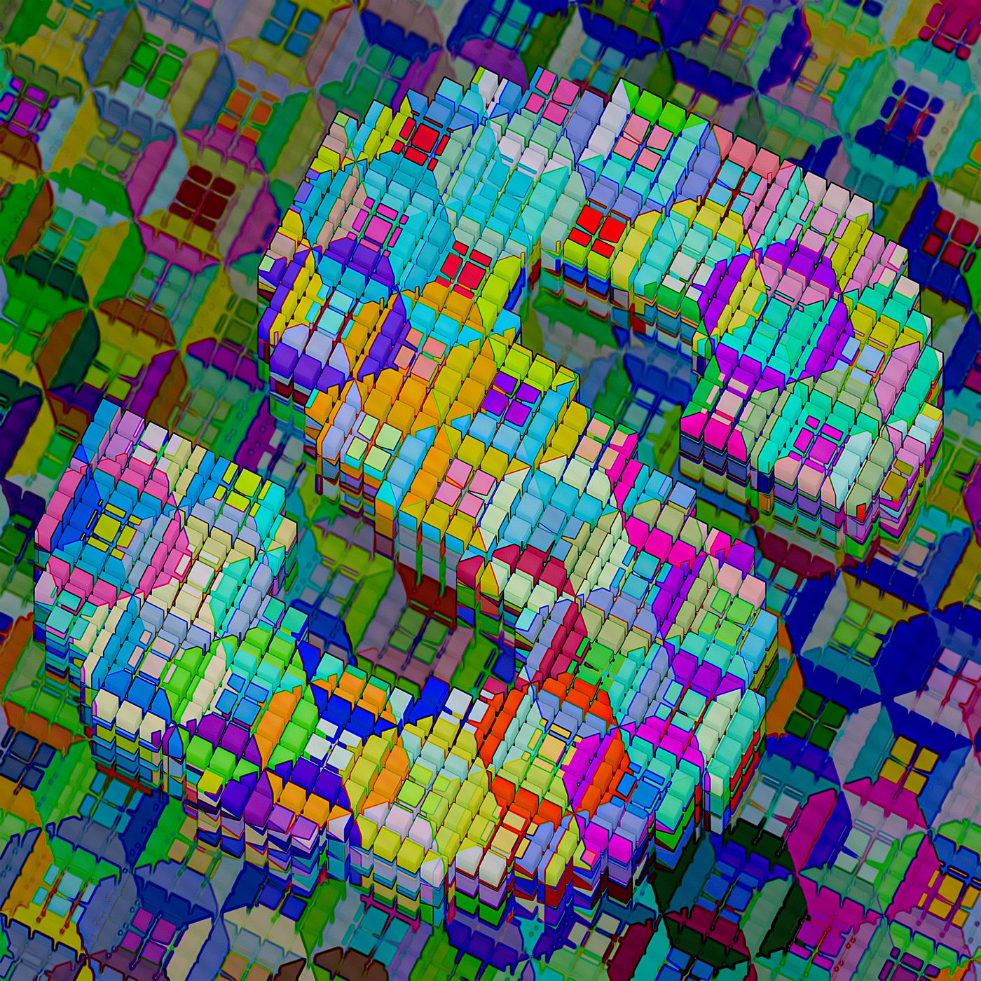 3D block S render